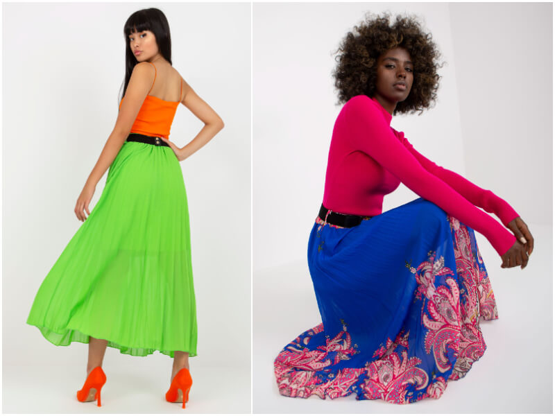 Plisuotos sijonai – girly prašmatnus ir madingas stilius