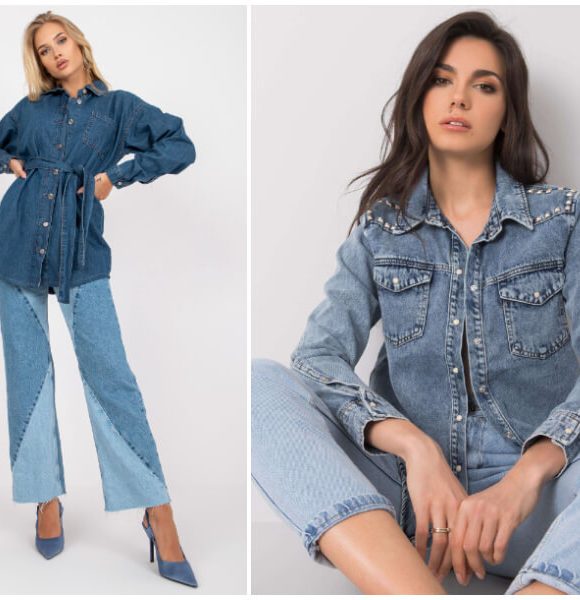 Didmeninė prekyba moteriškais džinsiniais marškiniais – būtina rudens kolekcijoje