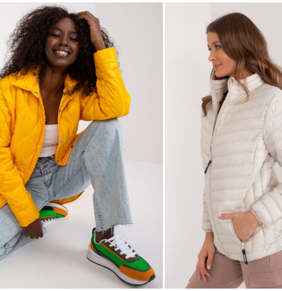 Moteriška dygsniuota striukė – pereinamųjų striukių karalienė